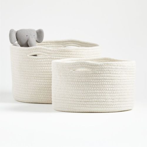 Natural Rope Storage Basket