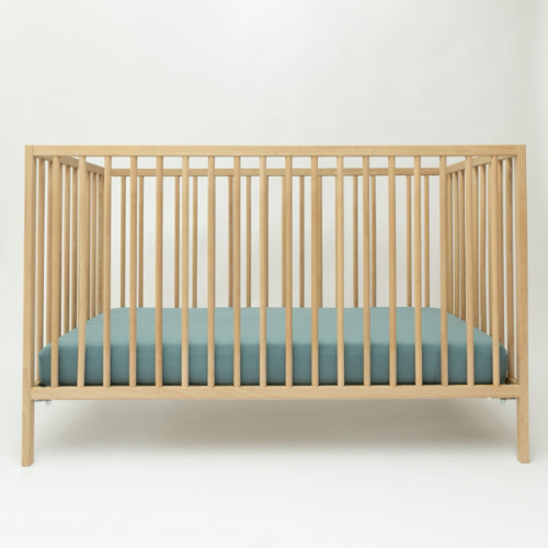 Glacier Blue Crib Sheet – Brave Little Ones