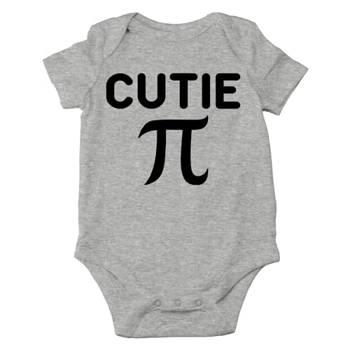 AW Fashions Cutie Pie Baby Bodysuit Cute Sweet Outfit Boys Girls Newborn Romper Infants Announcement