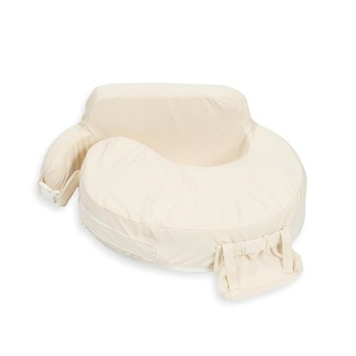 My Brest Friend Super Deluxe Nursing Pillow Cover - Slipcovers for Baby - Adjustable Fit, Easy Care, Durable - Nursing Pillow Not Included 100% Organic Cotton Oat