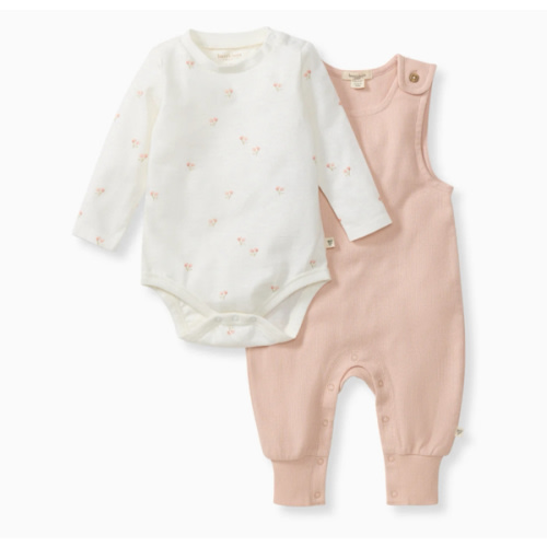 Ditsy Floret Jumpsuit & Bodysuit Set – Burt's Bees Baby
