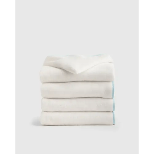 Organic Turkish Cotton Kids Hooded Towel Set 4-Pack