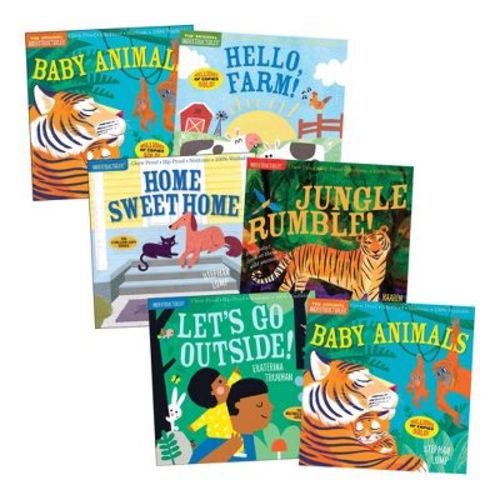 Indestructibles Wordless Animal Book Set - Set of 6