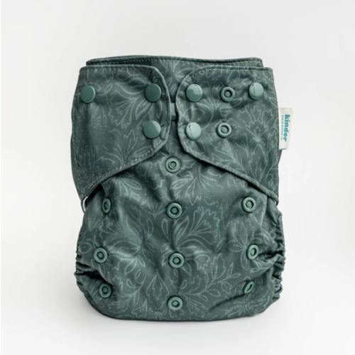 Abstract: Essentials Pocket Cloth Diaper with Athletic Wicking Jersey, Grows with your Baby