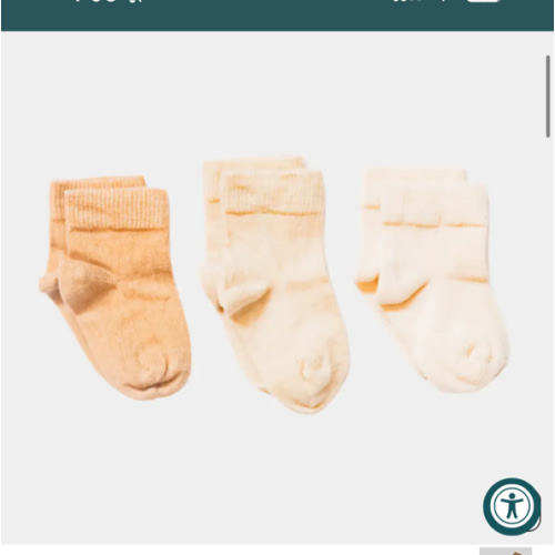 Pure (no dye) Kids Socks | 98% Organic Cotton – Q for Quinn™