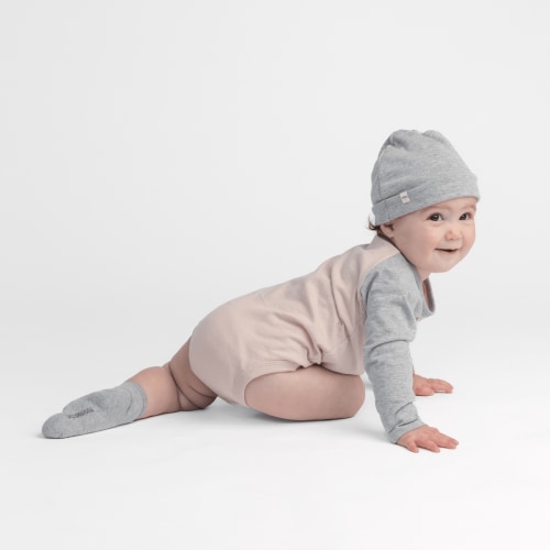 Mini Mioche - Grey Beanie 0-3 mo