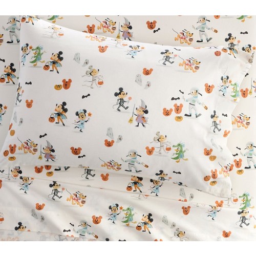 Mickey & Friends Halloween Organic Sheet Set