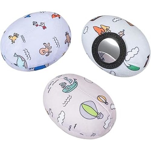 The Replacement Balls (for Mamaroo Swing) Offer More Interaction and Reversible Ball Options to Complement The Multi-Coloured with MamaRoo Cradle in a Set of 3 Balls