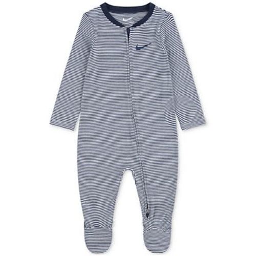Nike Baby Boy Or Girl Viscose Striped Footed Coverall - Macy's