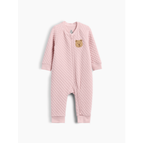 Baby Quilted Raglan One-Piece