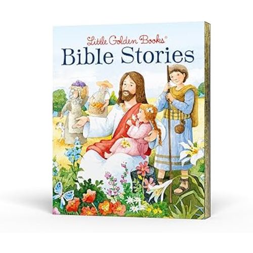 Little Golden Books Bible Stories Boxed Set: The Story of Jesus; Bible Stories of Boys and Girls; The Story of Easter; David and Goliath; Miracles of Jesus