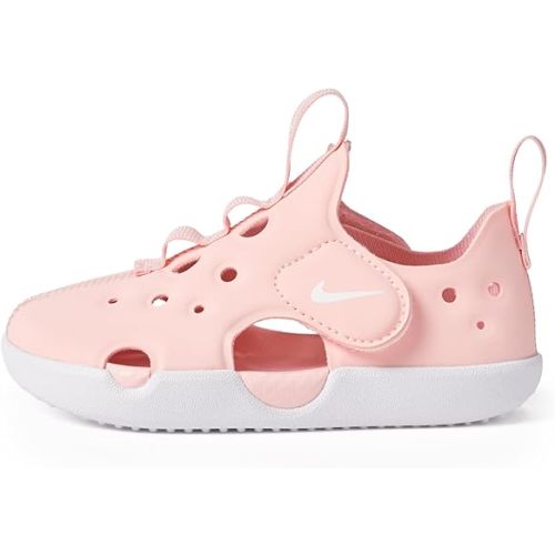 Amazon.com | Nike Baby/Toddler Sunray Protect 4 Sandals, Black/White-Anthracite, 9C | Sport Sandals