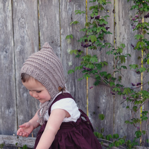 Baby and Kids Knit Pixie Bonnet {Custom Order} The “Ivy” Bonnet