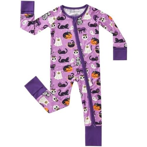 pureborn Baby Sleeper Viscose from Bamboo Zipper Footies 0-24 Months