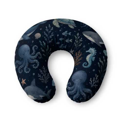 Ocean themed Nursing Pillow Cover