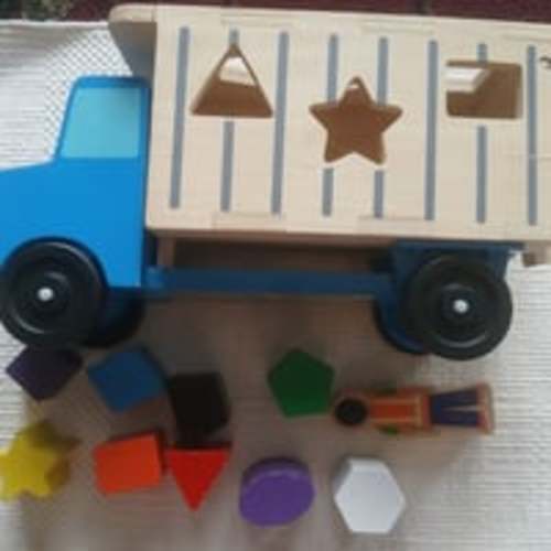 Melissa and Doug, Dump Truck shape sorting