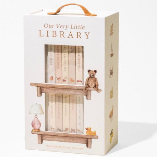 Our Very Little Library Board Book Set: A Foundational Language Vocabulary Board Book Set for Babies (Tabitha Paige Children's Book Series)