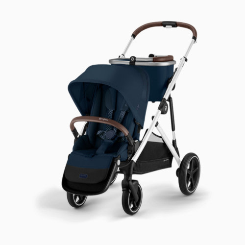 Gazelle S Stroller - Ocean Blue/Silver Frame