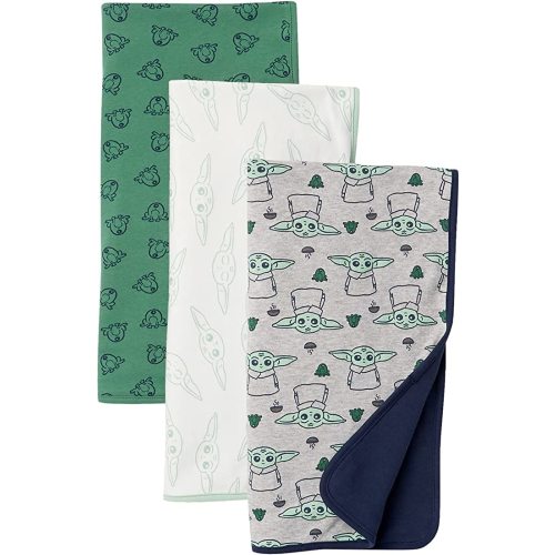Amazon Essentials Baby Disney | Marvel | Star Wars Swaddle Blankets