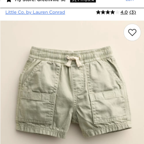 Baby & Toddler Little Co. By Lauren Conrad Utility Shorts