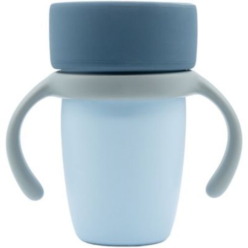 WeeSprout Baby Training Cup - Silicone Sippy Cup with Removable Handles for Weaning Off Bottle - Transition Spill-Proof Toddler Cup