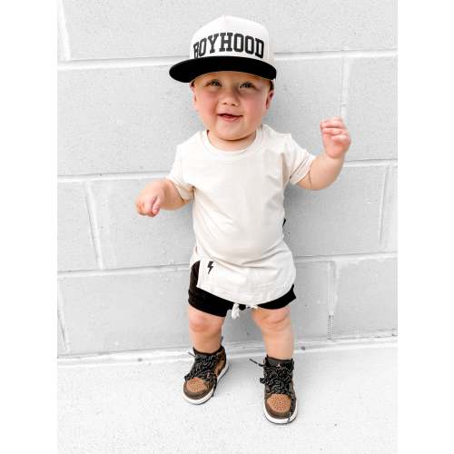 Everyday Bamboo Tee in Greige