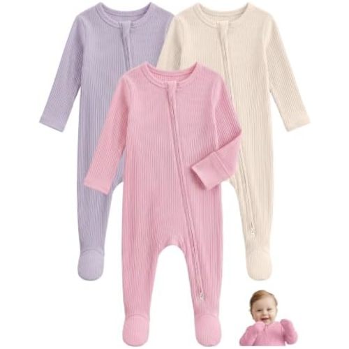 Unnivoll Viscose Bamboo Baby Pajamas Baby Sleepers Baby Boys Girls Clothes