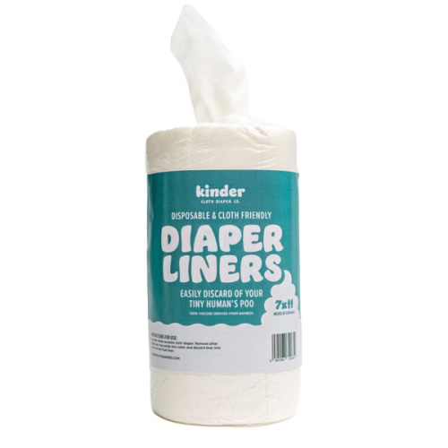 Disposable Cloth Diaper Liners made of Bamboo Viscose – Kinder Cloth Diaper Co. For cloth diapering