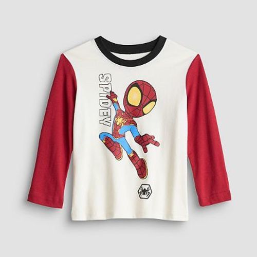 Baby & Toddler Boy Jumping Beans® Marvel Spidey Colorblock Graphic Tee