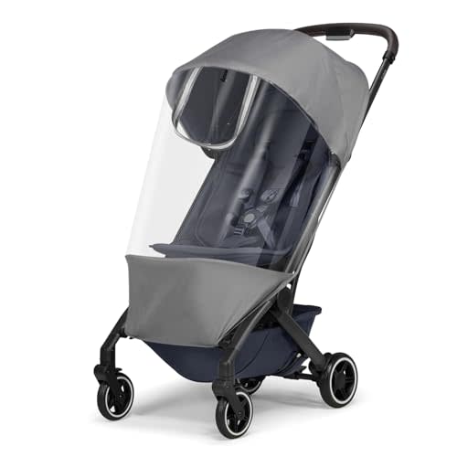 Rain Cover for Joolz AER+ Stroller, Windproof & Waterproof Stroller Weather Shield Accessory, All-Season Baby Travel Protector for Sun, Snow & Dust | Ultra-Clear PVC & Compact Foldable Design