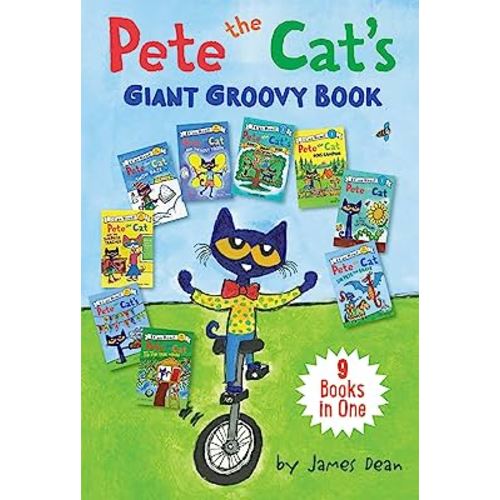 Pete the Cat's Giant Groovy Book: 9 Stories in 1 Book (My First I Can Read)