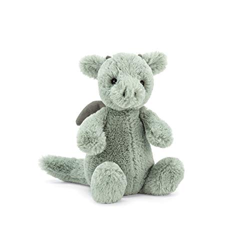 Jellycat Bashful Dragon Stuffed Animal, Small, 7 inches