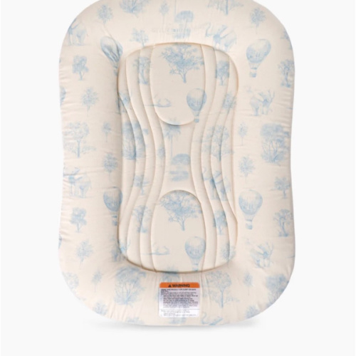 Infant Lounger Wave | Blue Toile