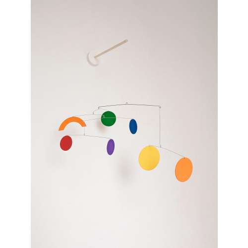 Rainbow Kinetic Mobile – Montessori Wall Hanging | Kids Room Decoration