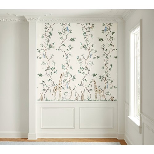 AERIN Animal Vines Wall Mural (72"x 72")