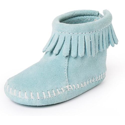 Minnetonka Back Flap Bootie (Infant/Toddler)