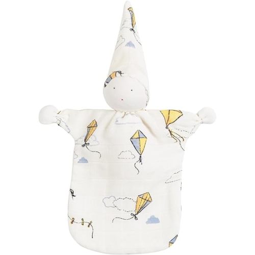 Under the Nile Muslin Sleeping Lovey - Kites - Organic Cotton