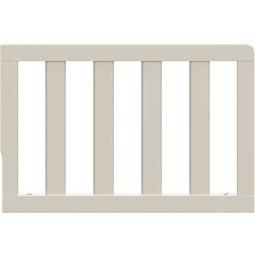 Storkcraft & Graco Toddler Safety Guardrail with Slats (Frosted Oat) – GREENGUARD Gold Certified, Converts Compatible Storkcraft & Graco Crib to Toddler Bed, Each Guardrail Sold Individually