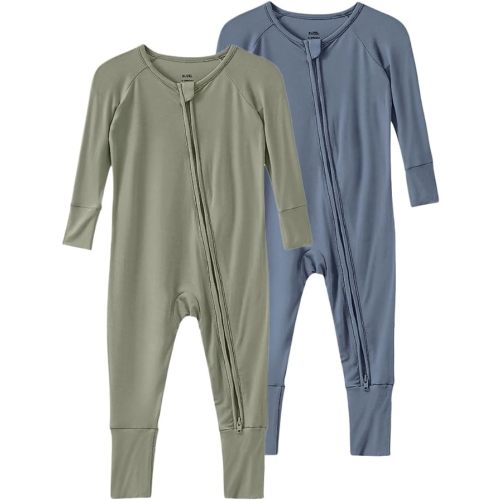 Baby Viscose from Bamboo Footless Pajamas Boys Girls Zippy Pjs Sleep 'N Play Romper - 0-24 Months