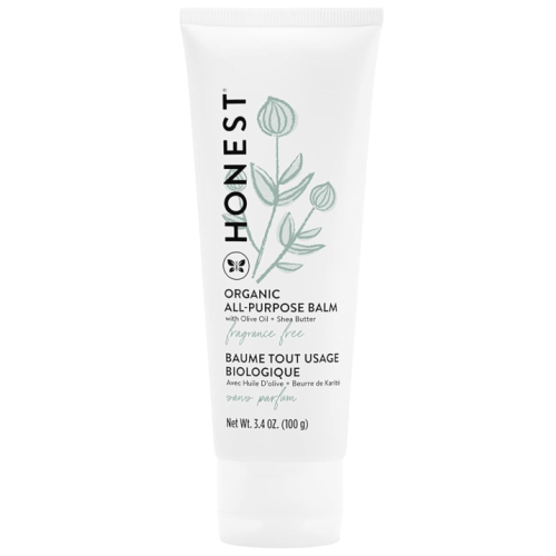 The Honest Company Organic All Purpose Balm | Gentle for Baby | Soothes + Moisturizes | Plant-Based + Hypoallergenic | 3.4 oz - Farmers Fresh US
