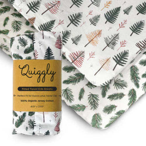 Guava Lotus Travel & Bassinet Crib Sheets