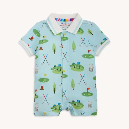 Magnetic Polo Romper – Magnetic Me