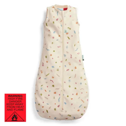 ergoPouch Jersey Sleeping Bag 0.2 Tog Bloom Size 3-12 Months | Baby Bunting AU