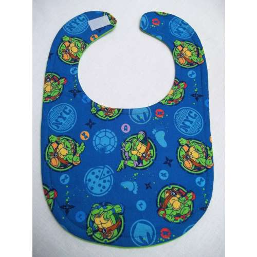 Ninja Turtles Baby Bib