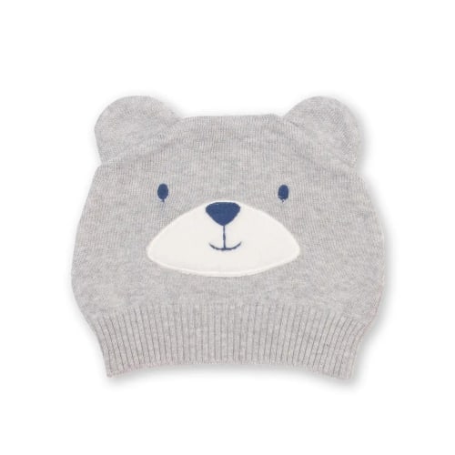 Bear Knit Baby Hat