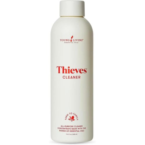 Thieves Household Cleaner | 14.4 oz | Plant-Based Multi-Surface Solution Infused with Essential Oils | Dilute for Floors, Carpets, Glass, Counters, Appliances, and General Home Cleaning