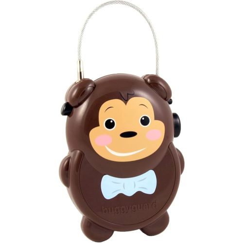 Buggyguard Retractable Stroller Lock, Monkey