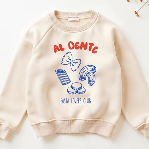 Al Dente Pasta Sweater for Kids, Cute Pasta Club Shirt, Funny Foodie Tee, Cute Pasta Outfit, Pasta Lovers Italian Family Matching Tshirt