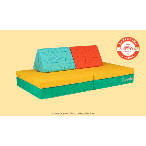 The Nugget® - CrayolaShop the limited-edition Crayola Nugget® play couch