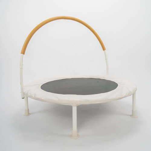 HomeStock Antique 36 inch Indoor and Outdoor Trampoline with bungie cords, Powder Coated Rust Resistant, Perfect for Young ren